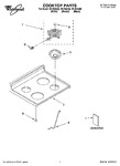Diagram for 01 - Cooktop Parts