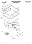 Diagram for 01 - Cooktop Parts