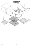Diagram for 05 - Oven Parts, Miscellaneous Parts