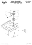 Diagram for 01 - Cooktop Parts
