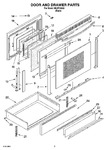 Diagram for 03 - Door And Drawer Parts