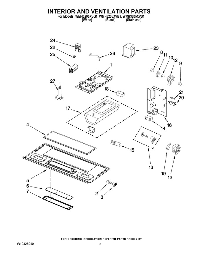 Diagram for WMH3205XVB1