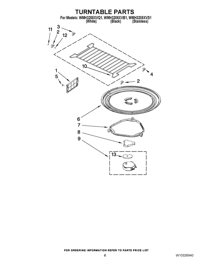 Diagram for WMH3205XVQ1