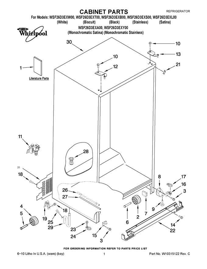Diagram for WSF26D3EXY00