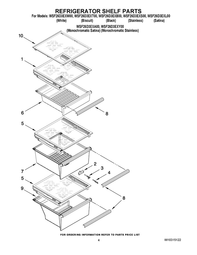 Diagram for WSF26D3EXY00