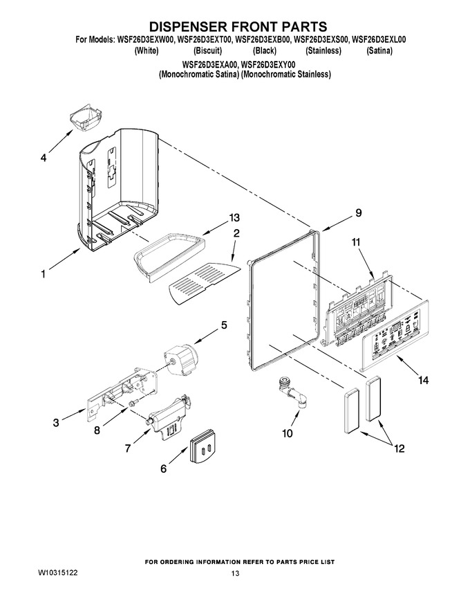 Diagram for WSF26D3EXA00