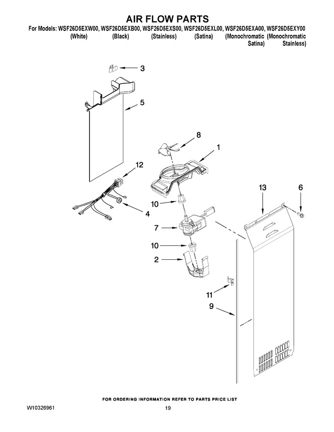 Diagram for WSF26D5EXB00