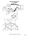Diagram for 05 - Machine Base Parts