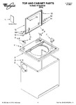 Diagram for 01 - Top And Cabinet Parts