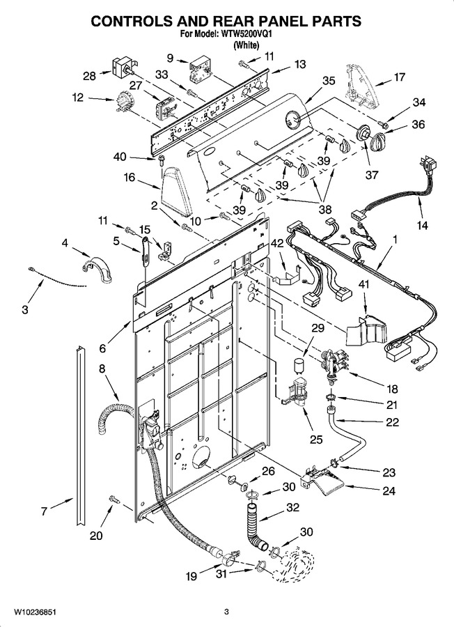 Diagram for WTW5200VQ1