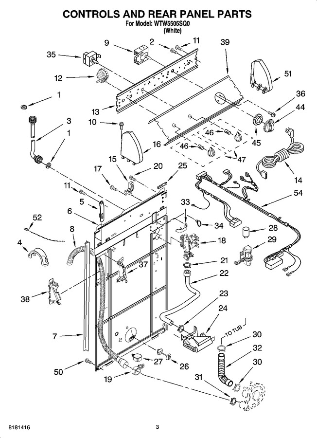 Diagram for WTW5505SQ0