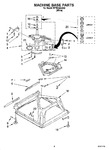 Diagram for 05 - Machine Base Parts
