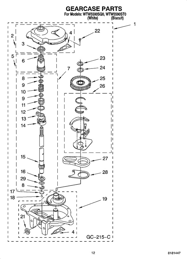 Diagram for WTW5590SQ0