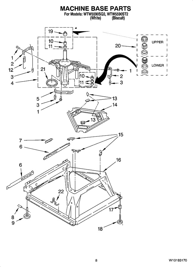 Diagram for WTW5590SQ2
