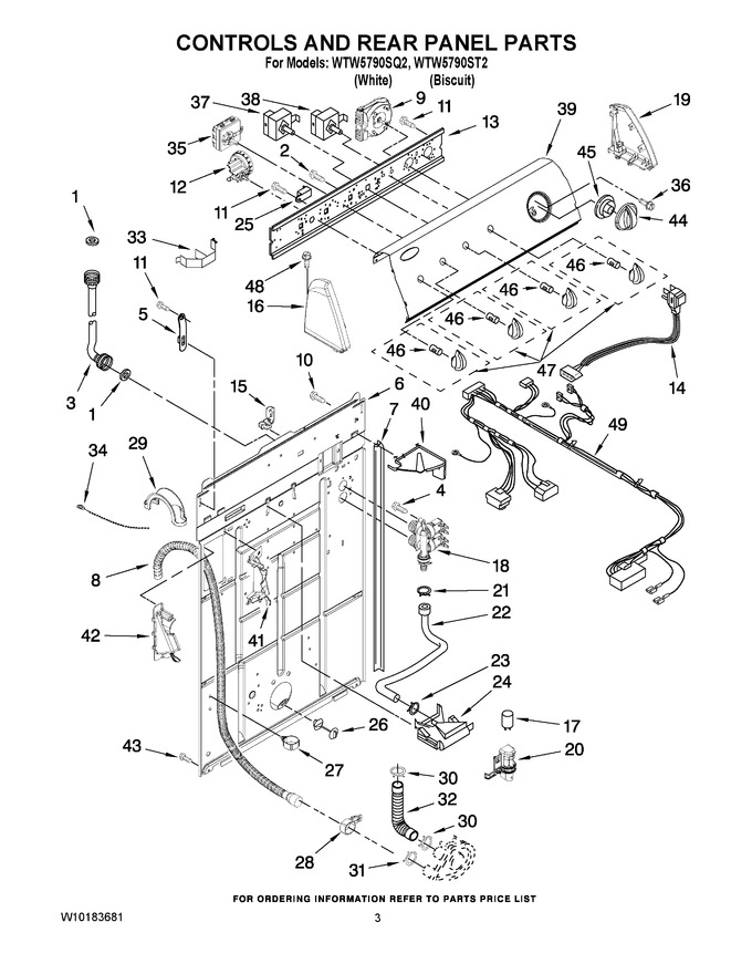 Diagram for WTW5790ST2