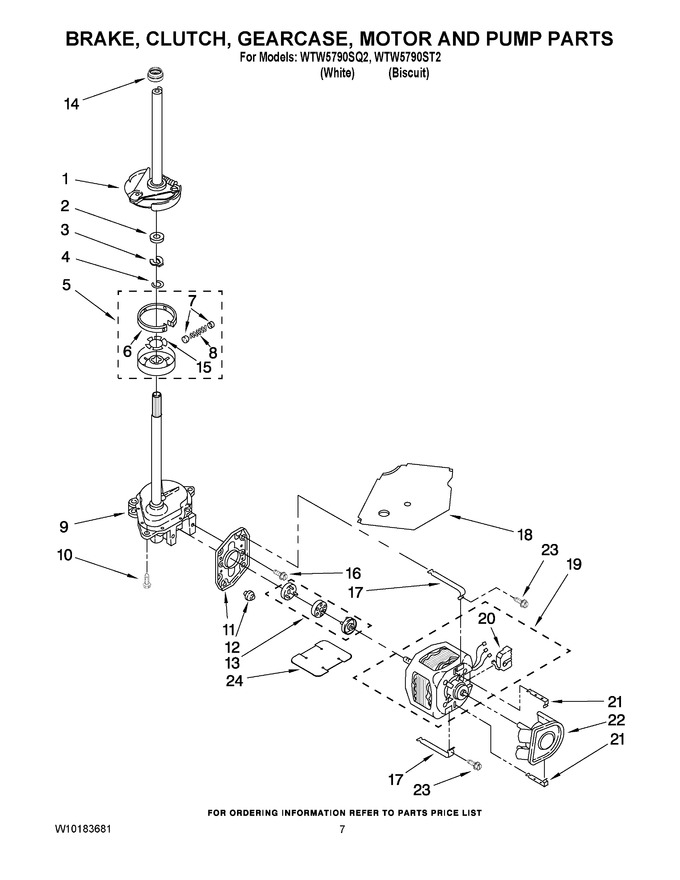 Diagram for WTW5790ST2