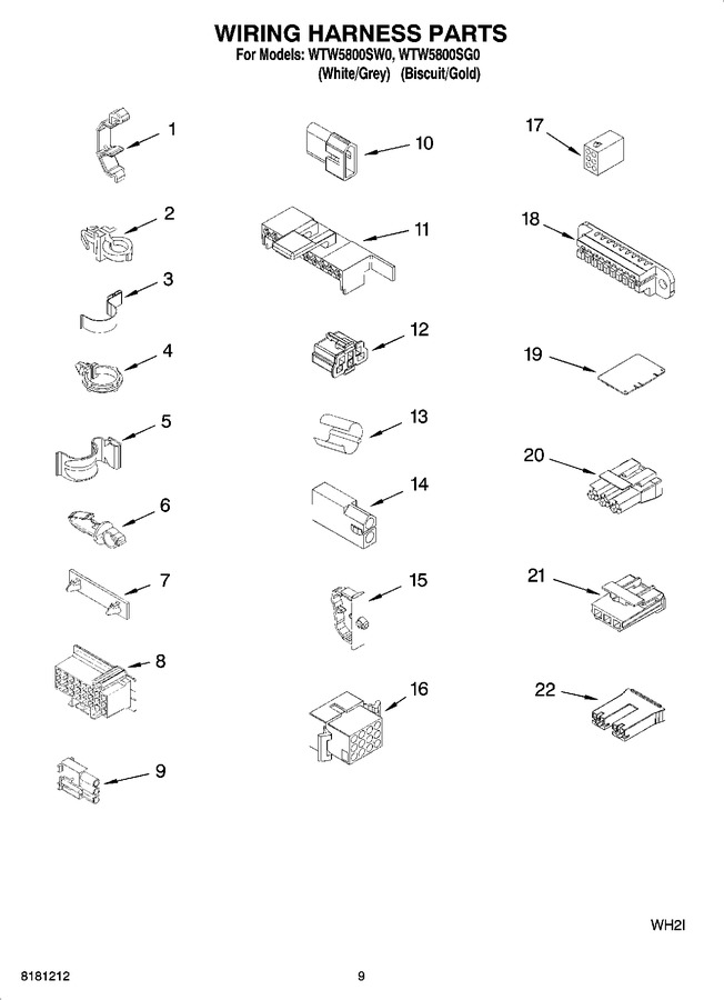 Diagram for WTW5800SW0