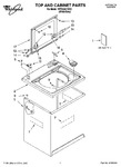 Diagram for 01 - Top And Cabinet Parts