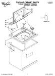Diagram for 01 - Top And Cabinet Parts