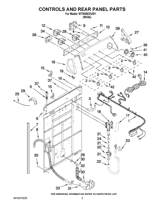 Diagram for WTW58ESVW1