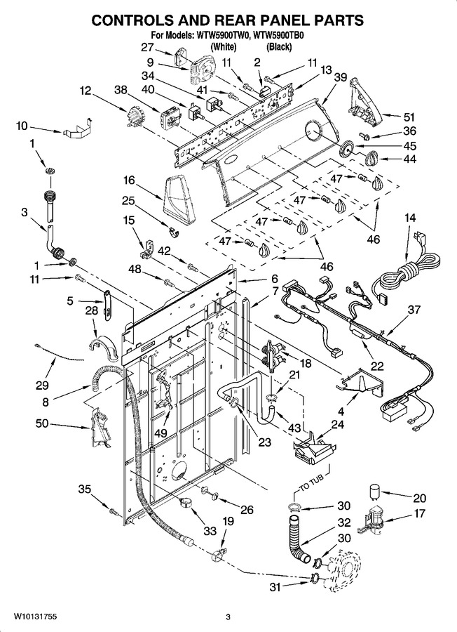 Diagram for WTW5900TW0