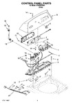 Diagram for 02 - Control Panel Parts