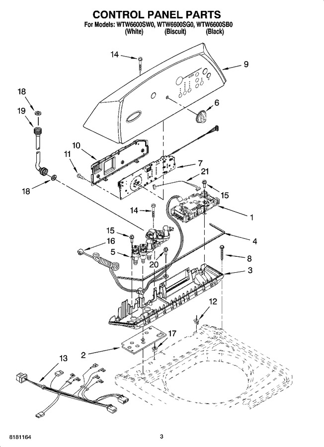 Diagram for WTW6600SG0