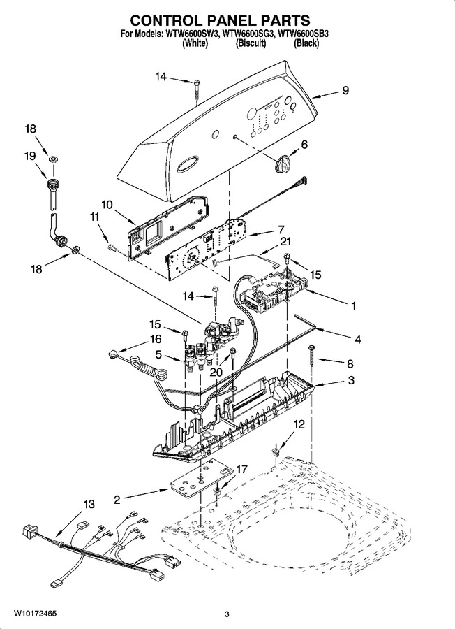 Diagram for WTW6600SG3