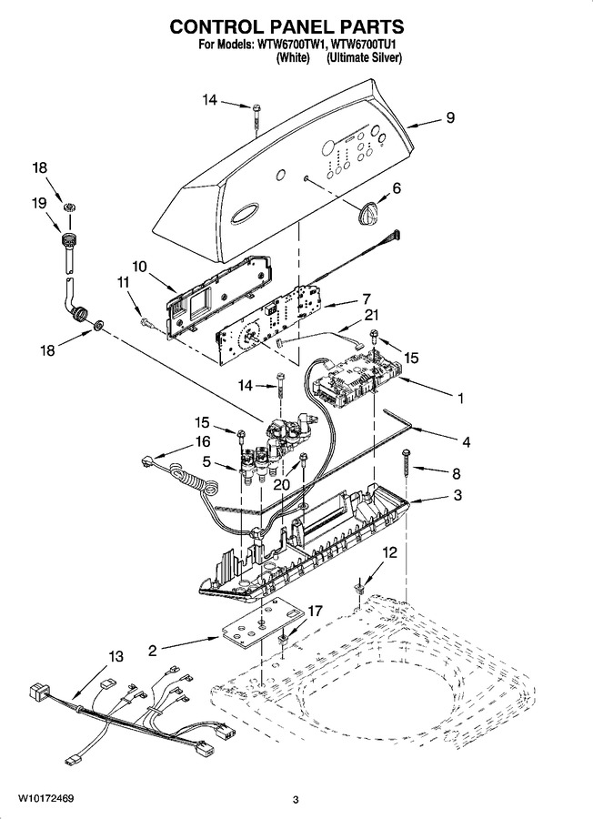 Diagram for WTW6700TW1
