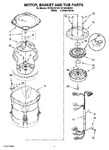 Diagram for 03 - Motor, Basket And Tub Parts
