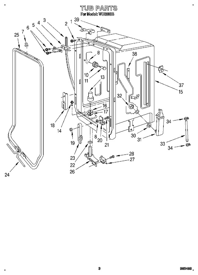 Diagram for WU0800B