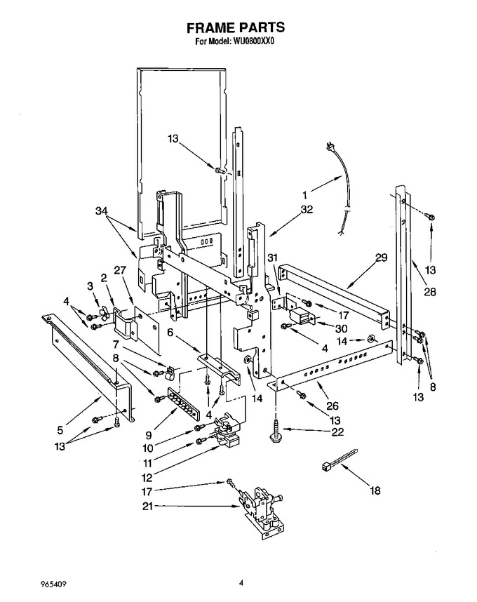 Diagram for WU0800XX0
