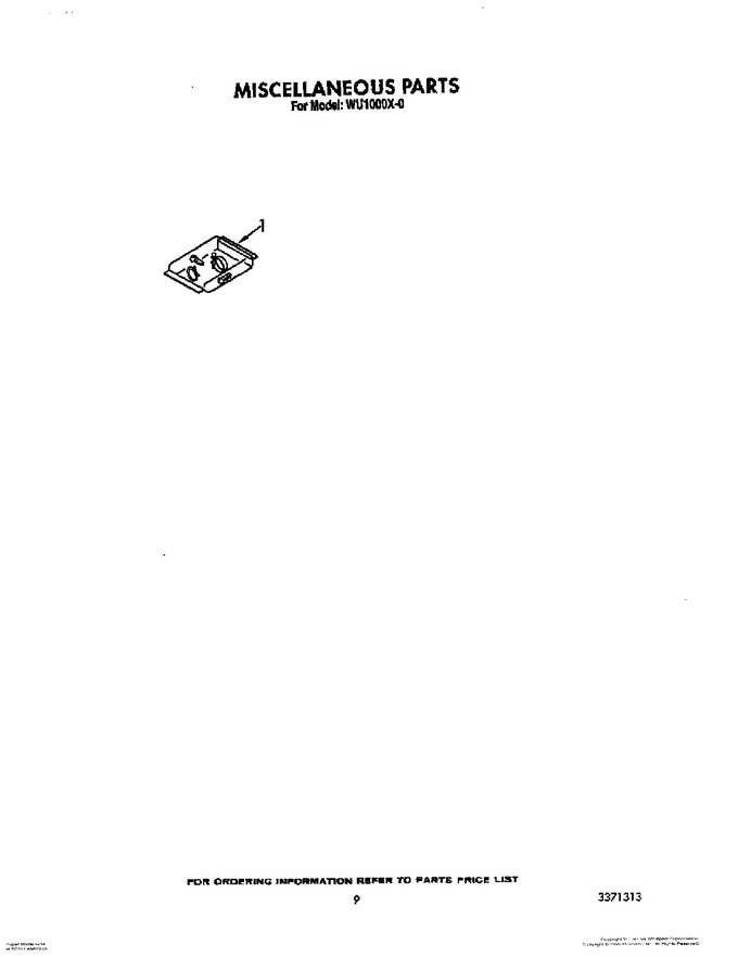 Diagram for WU1000X0
