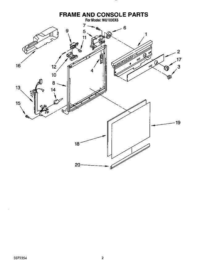 Diagram for WU1000X6