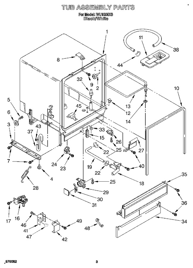 Diagram for WU1000X8