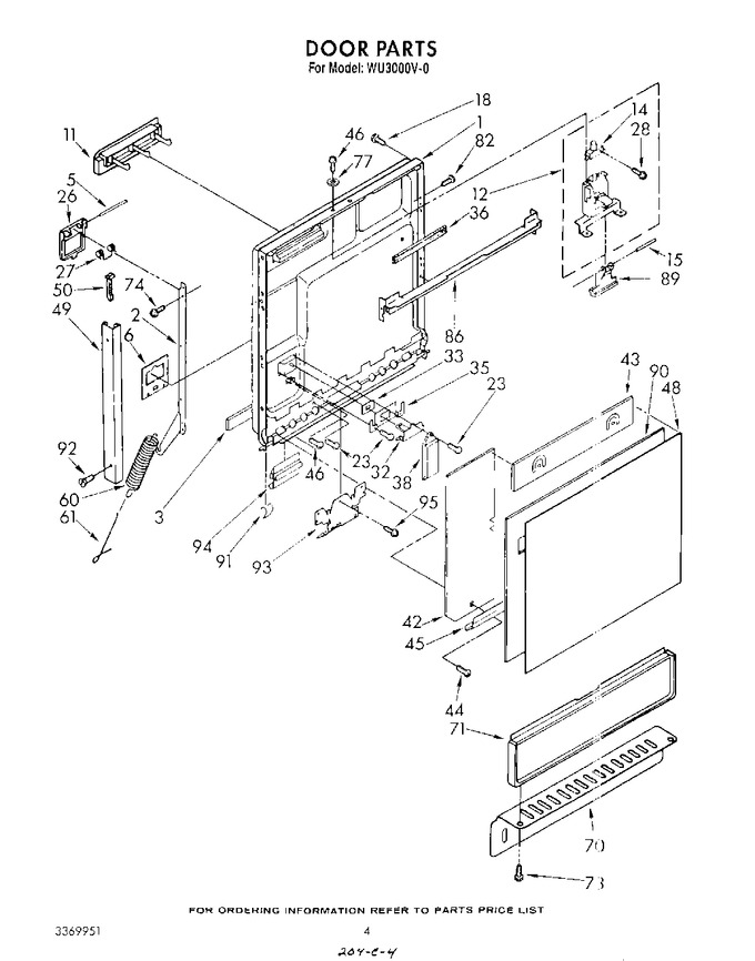 Diagram for WU3000V0
