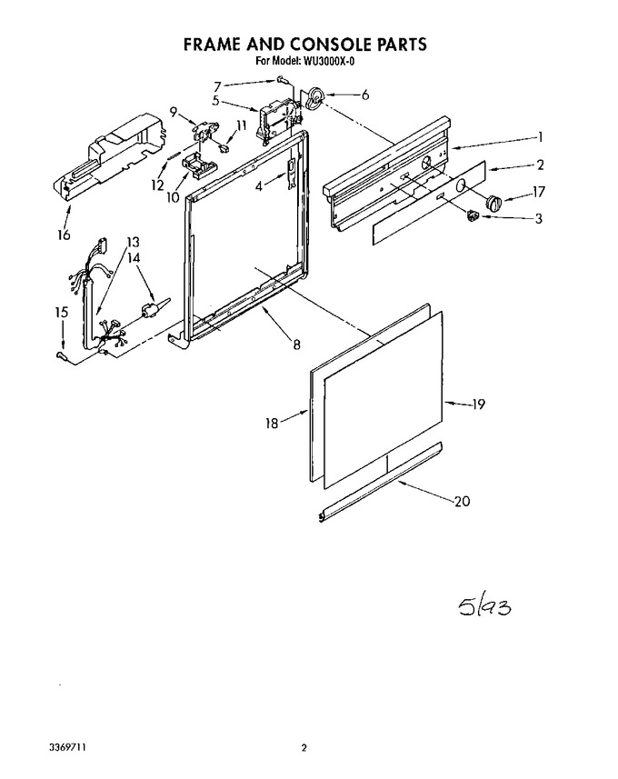 Diagram for WU3000X0