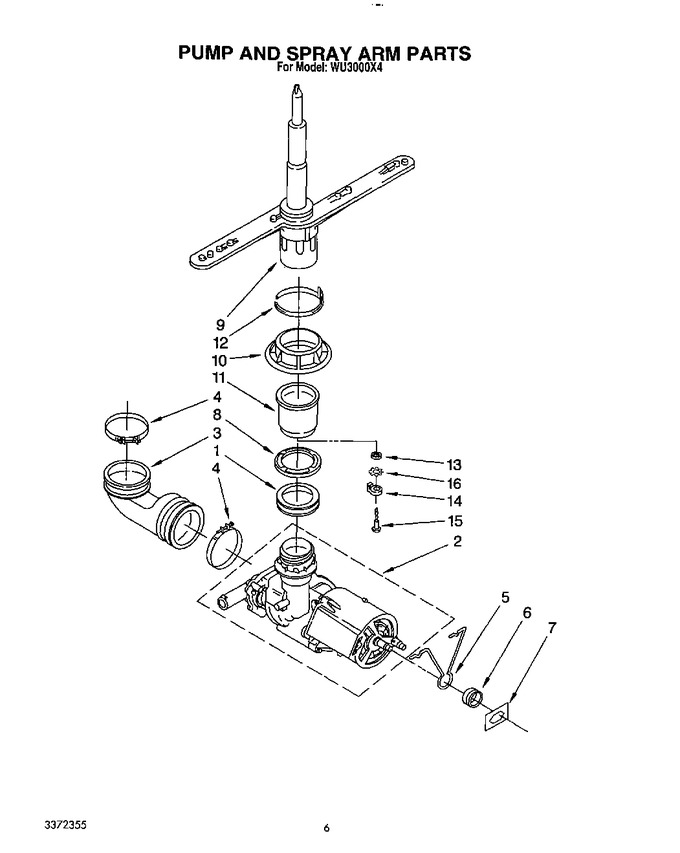 Diagram for WU3000X4