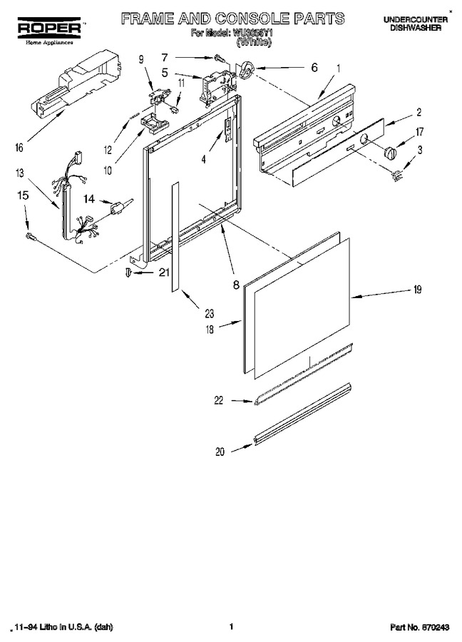 Diagram for WU3056Y1