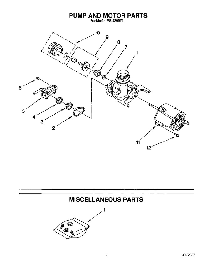 Diagram for WU4300Y1