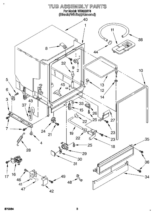 Diagram for WU4300Y4