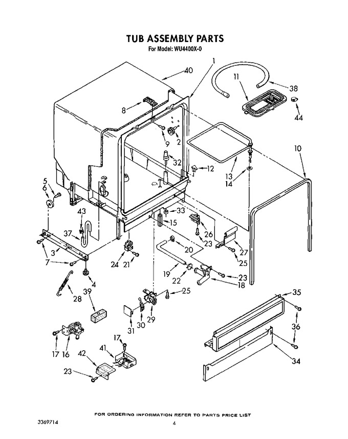 Diagram for WU4400X0