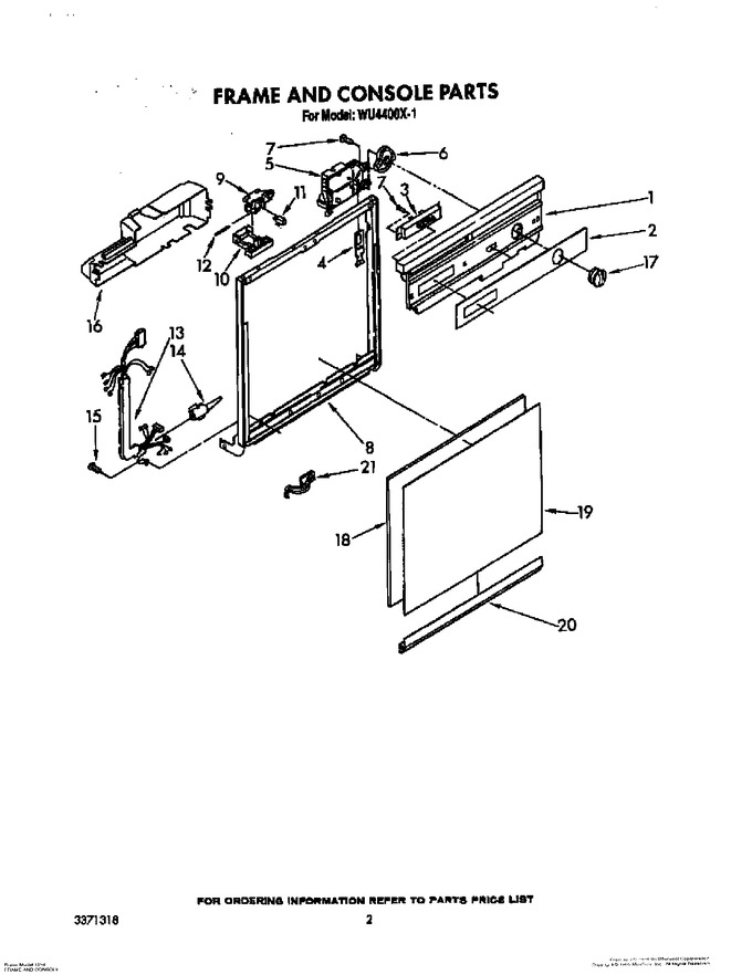 Diagram for WU4400X1