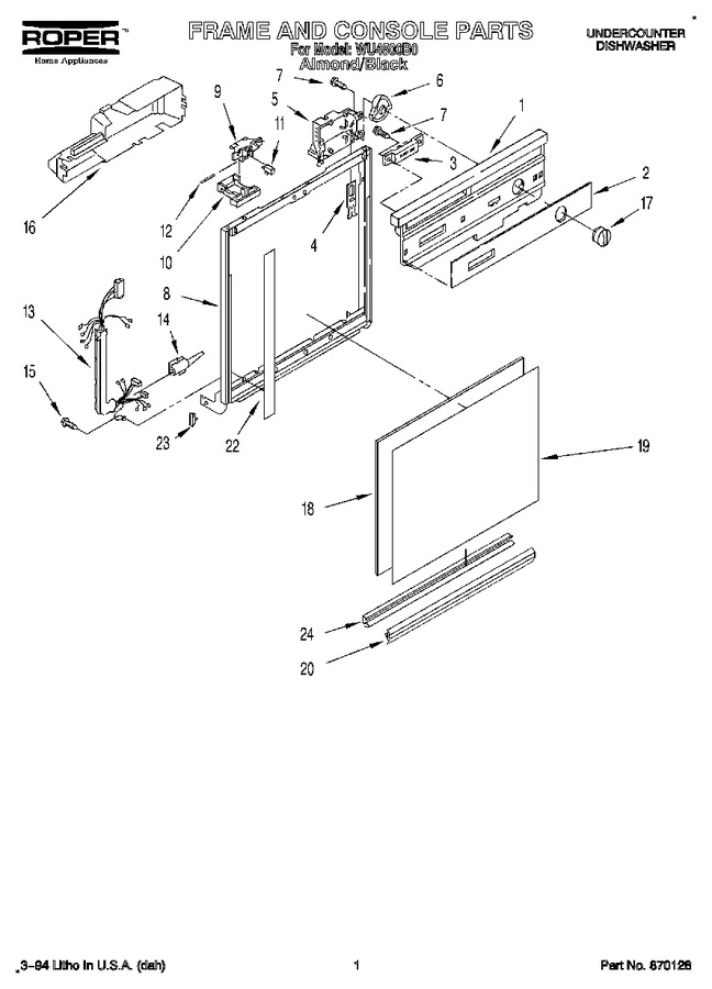 Diagram for WU4500B0