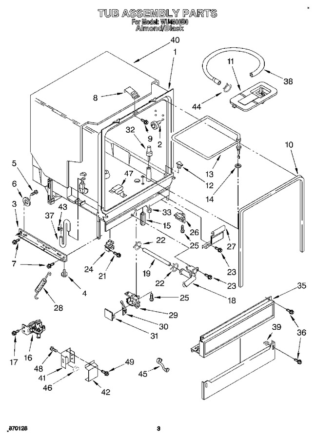 Diagram for WU4500B0