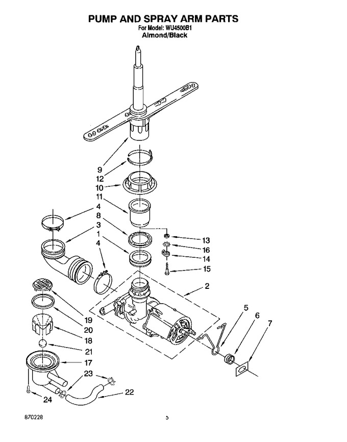 Diagram for WU4500B1