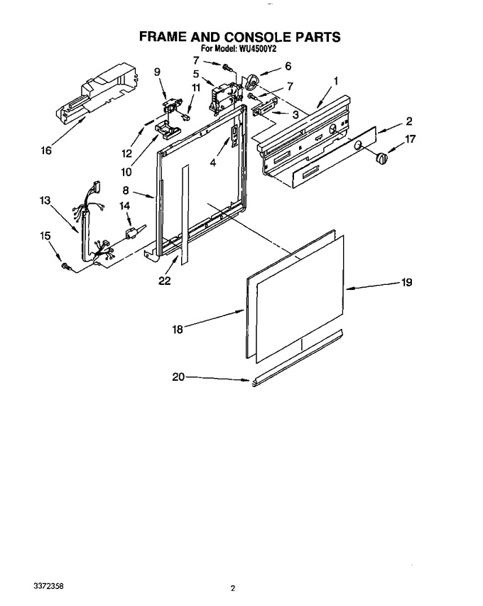 Diagram for WU4500Y2