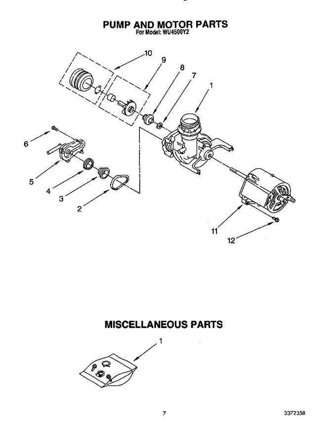 Diagram for WU4500Y2