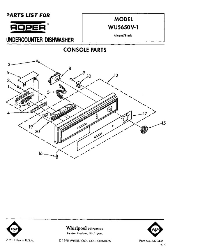 Diagram for WU5650V1