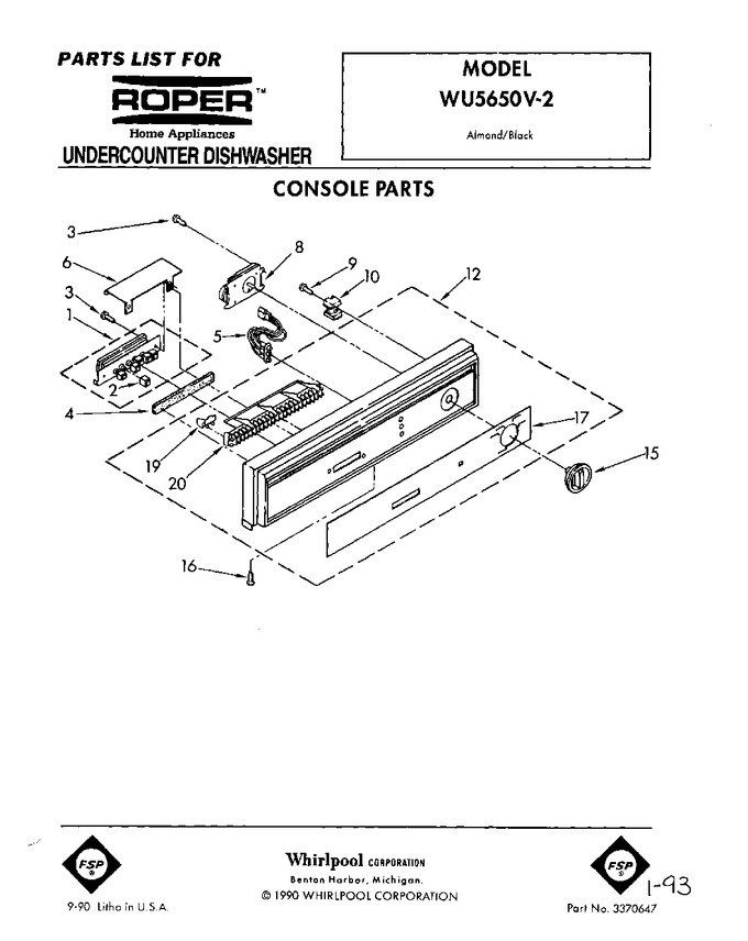 Diagram for WU5650V2